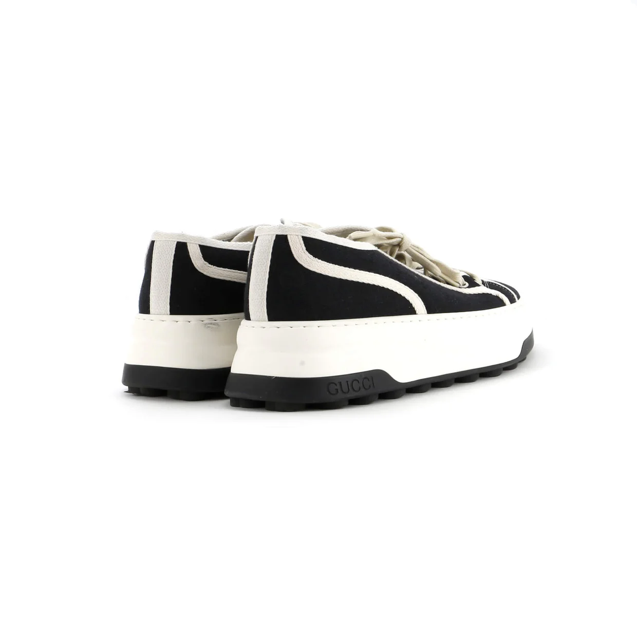Men's Tennis Trek Sneakers GG Canvas - Deep Luxury