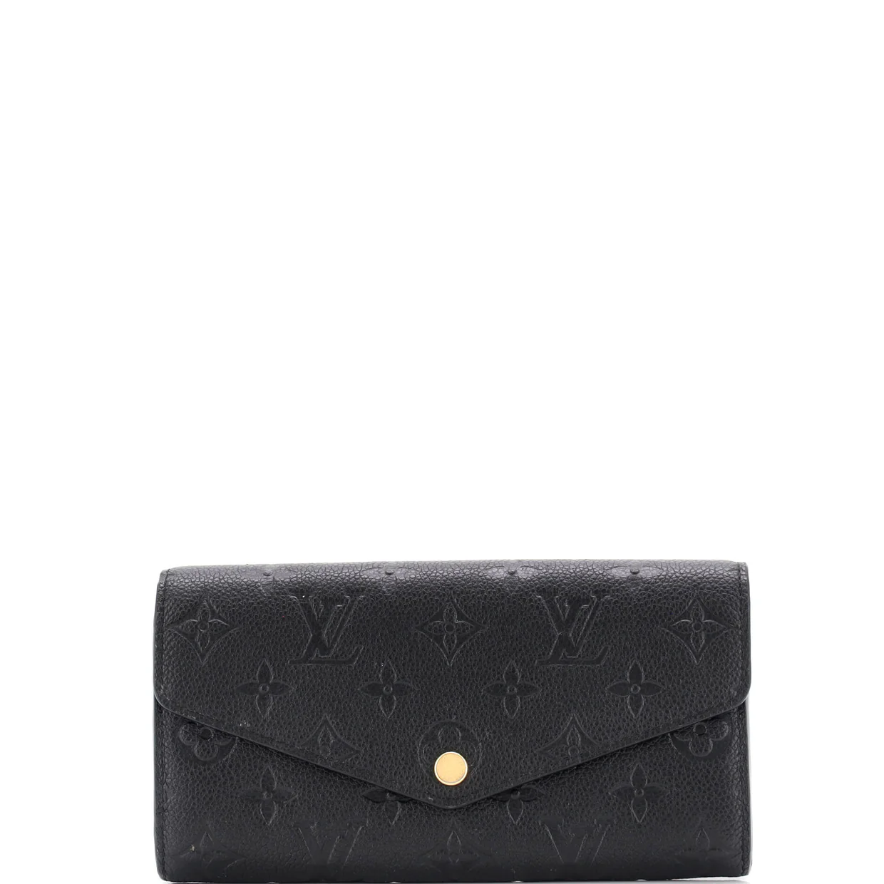 Sarah Wallet NM Monogram Empreinte Leather - Deep Luxury