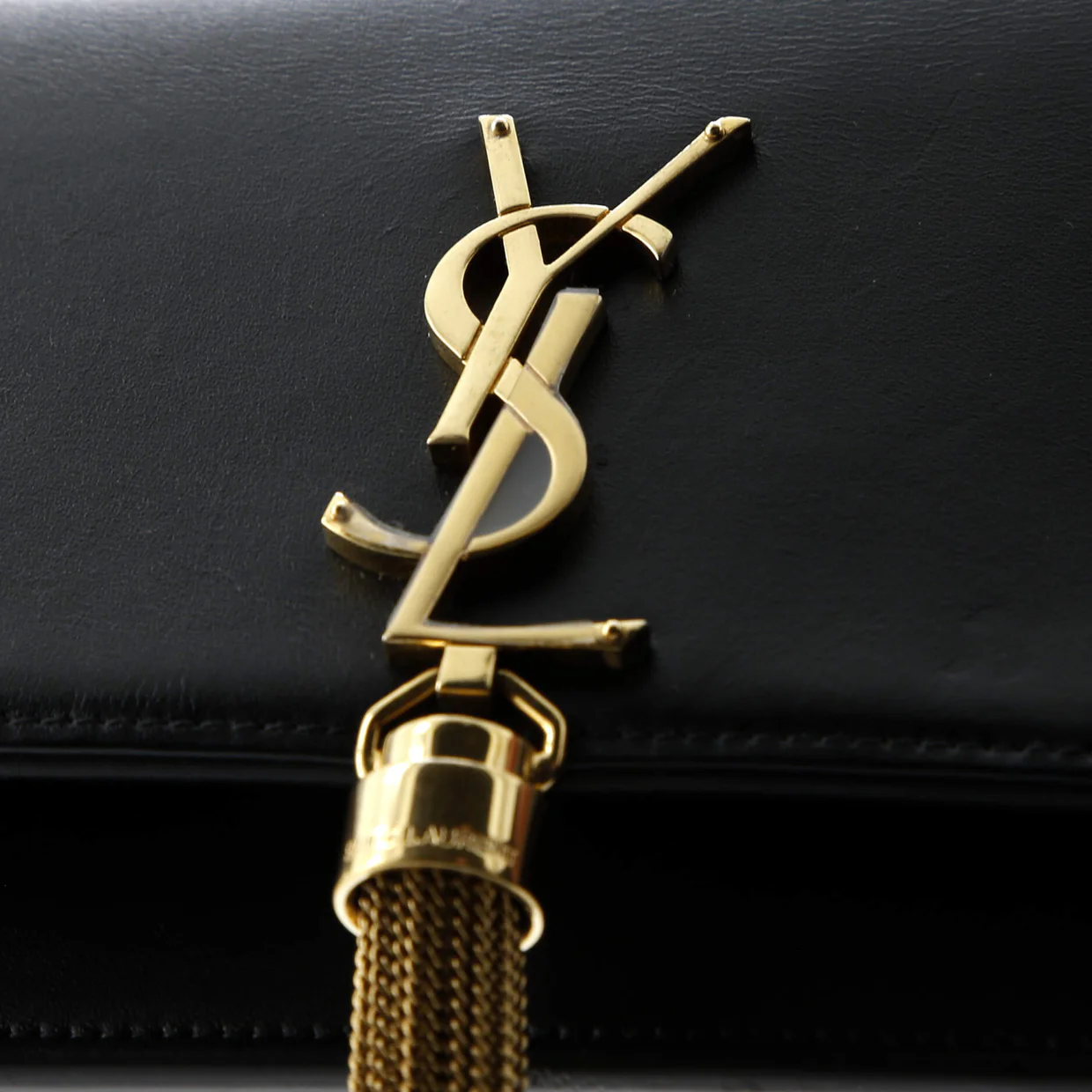 Classic Monogram Tassel Chain Wallet Leather - Deep Luxury