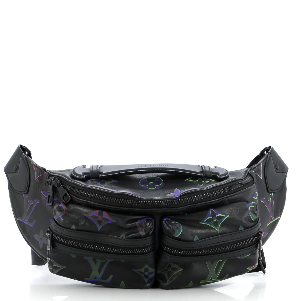 Comet Bumbag Spotlight Monogram Giant Leather - Deep Luxury