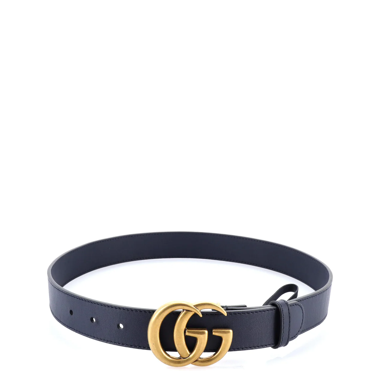 GG Marmont Belt Leather Medium - Deep Luxury