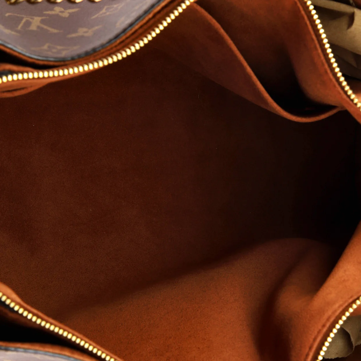 Surene Handbag Monogram Canvas with Leather MM - Deep Luxury