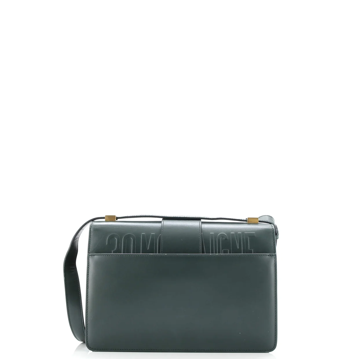 30 Montaigne Flap Bag Leather - Deep Luxury