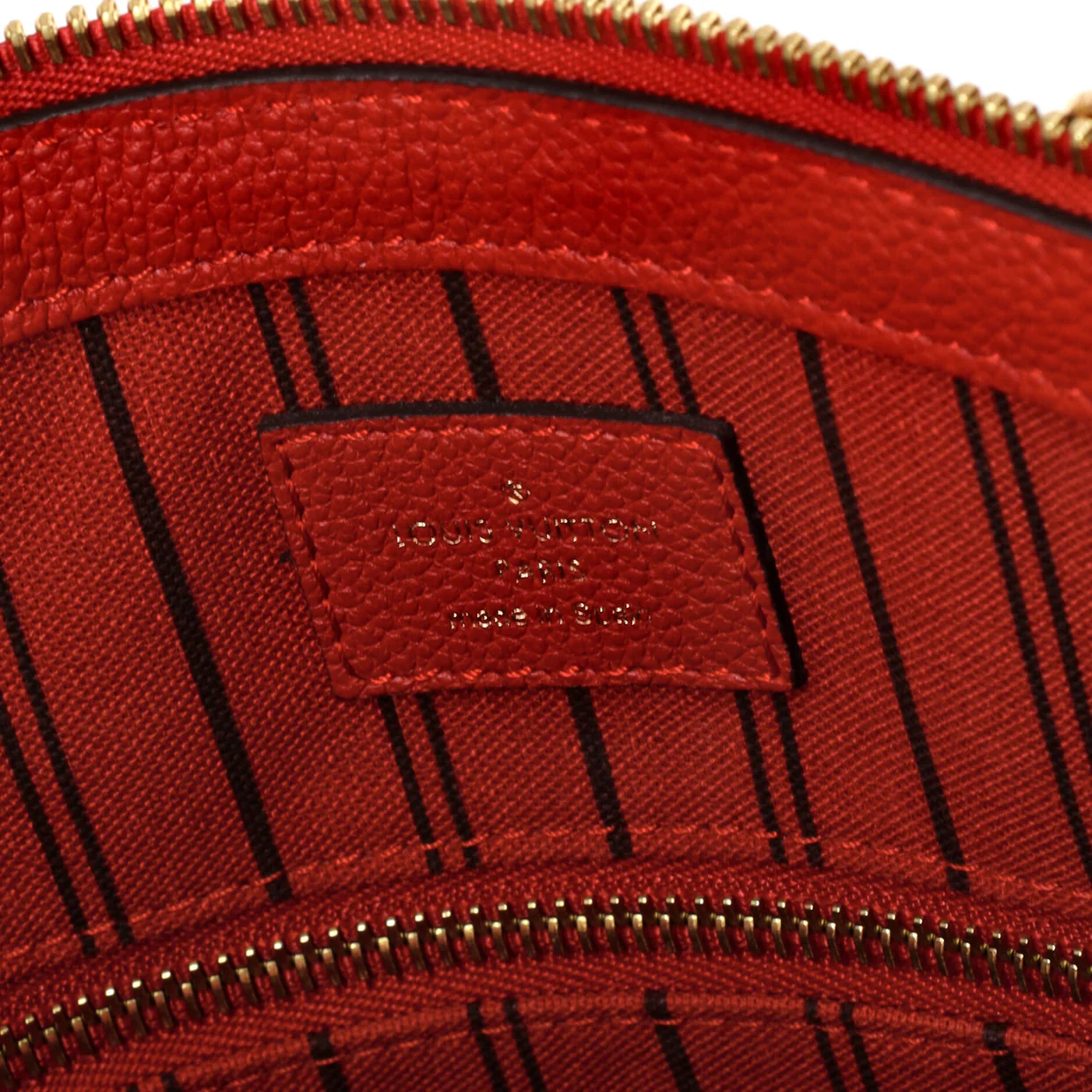 Pont Neuf Handbag Monogram Empreinte Leather MM - Deep Luxury