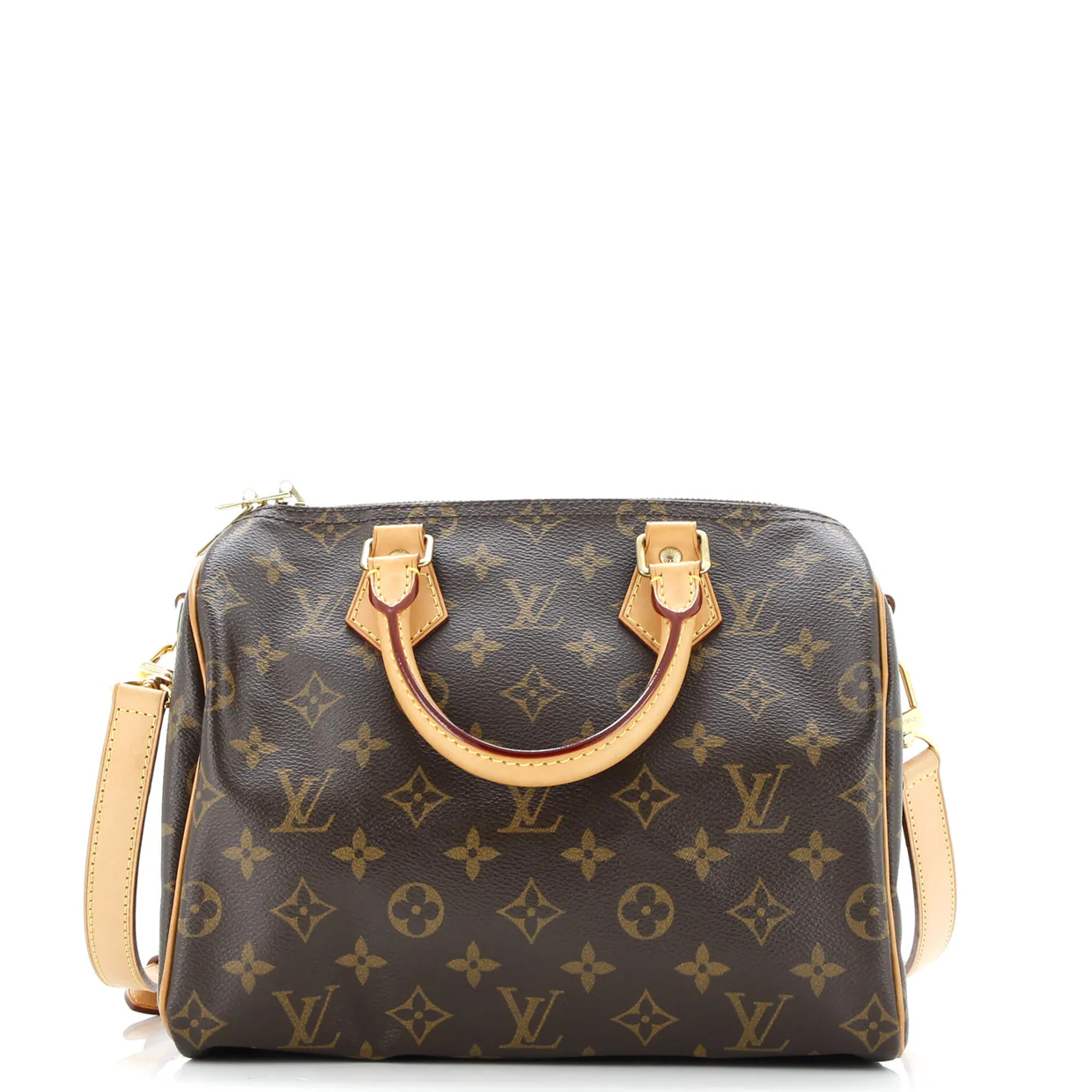Speedy Bandouliere Bag Monogram Canvas 25 - Deep Luxury