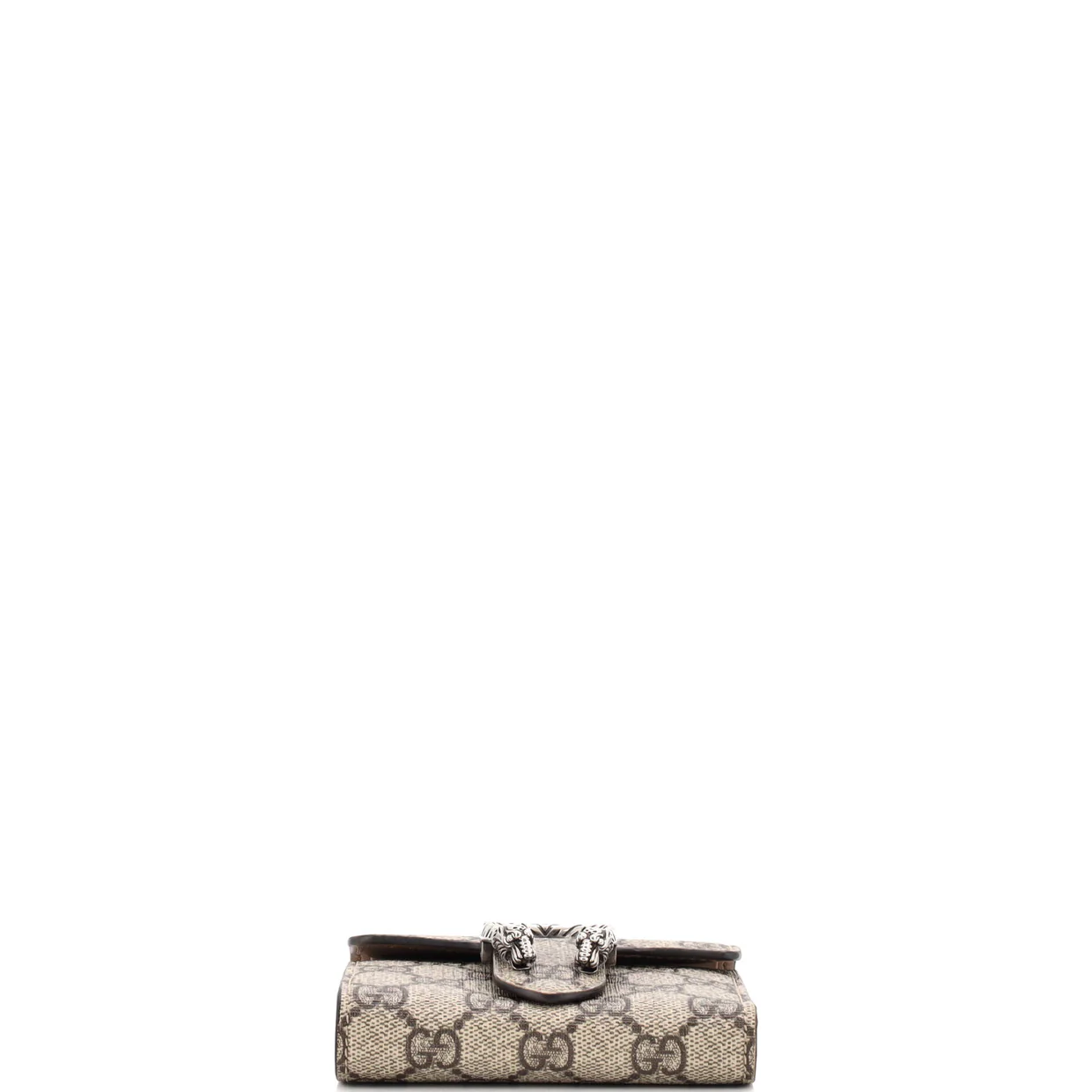 Dionysus Card Case Wallet GG Coated Canvas Compact - Deep Luxury