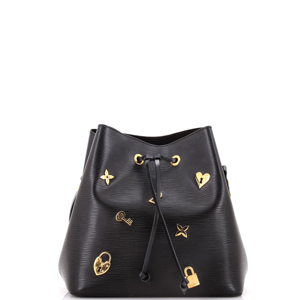 NeoNoe Handbag Love Lock Epi Leather - Deep Luxury