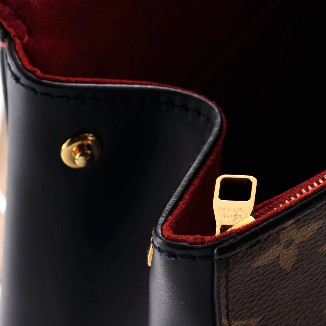 Cluny Top Handle Bag Monogram Canvas and Leather BB - Deep Luxury