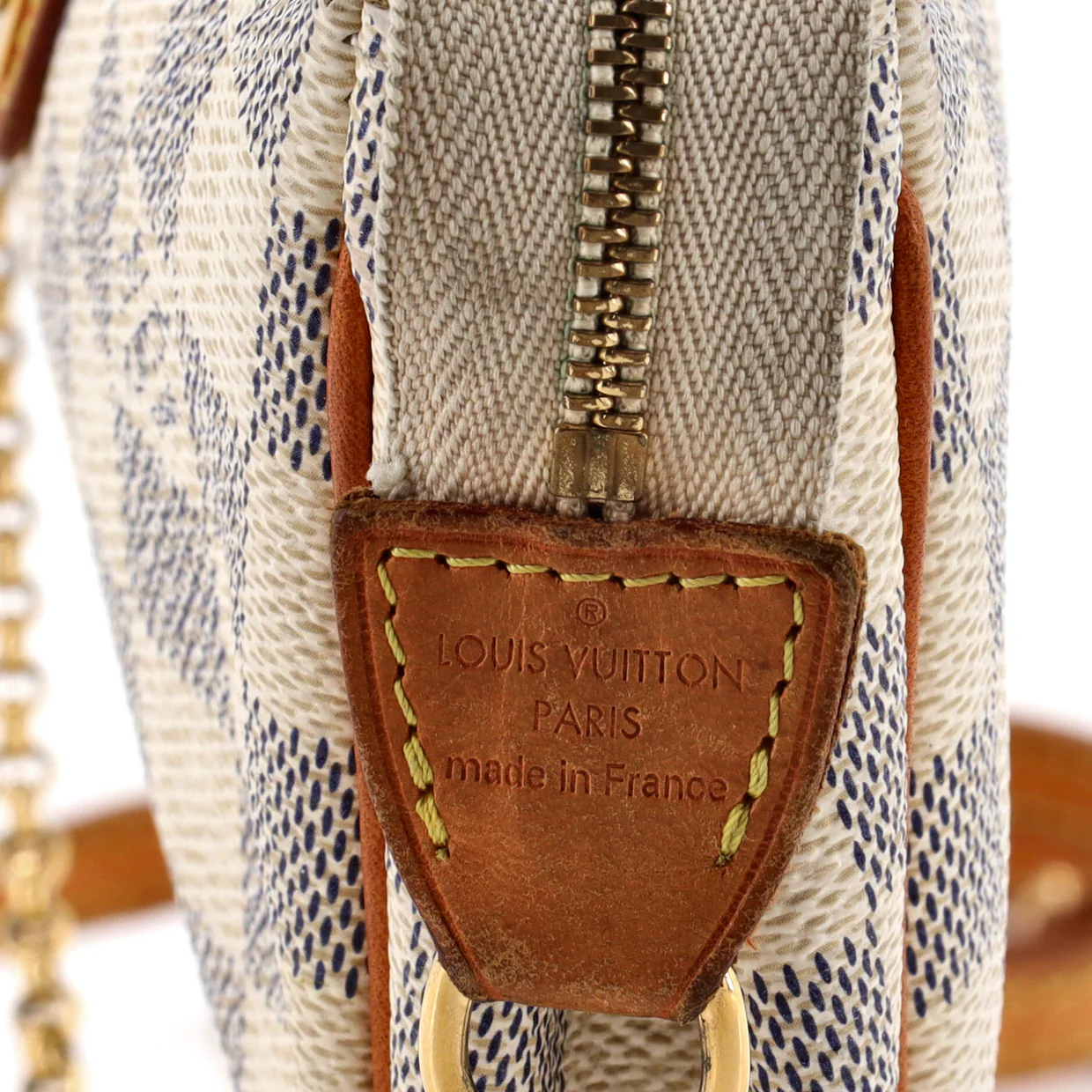 Eva Handbag Damier - Deep Luxury