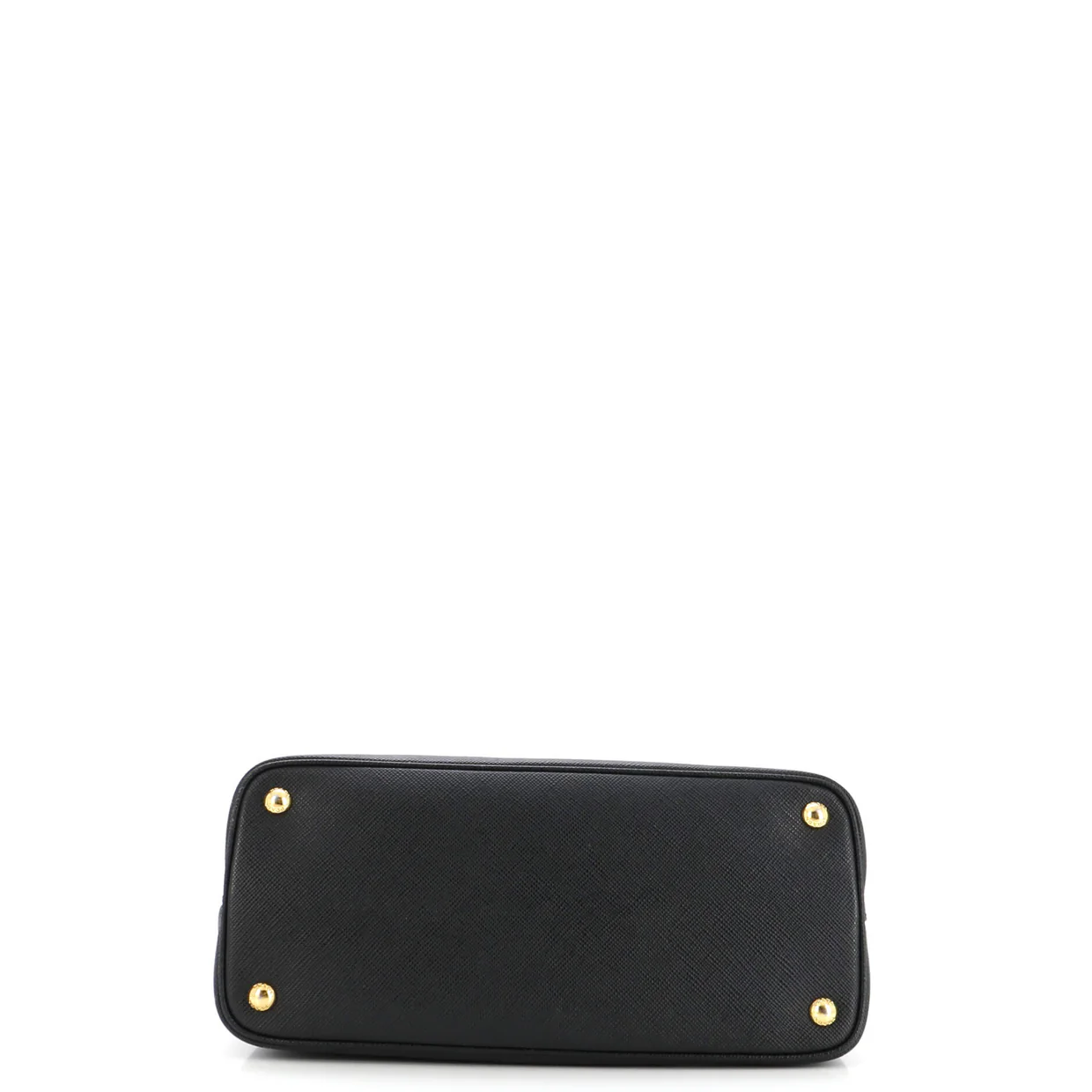 Cuir Double Tote Saffiano Leather Small - Deep Luxury