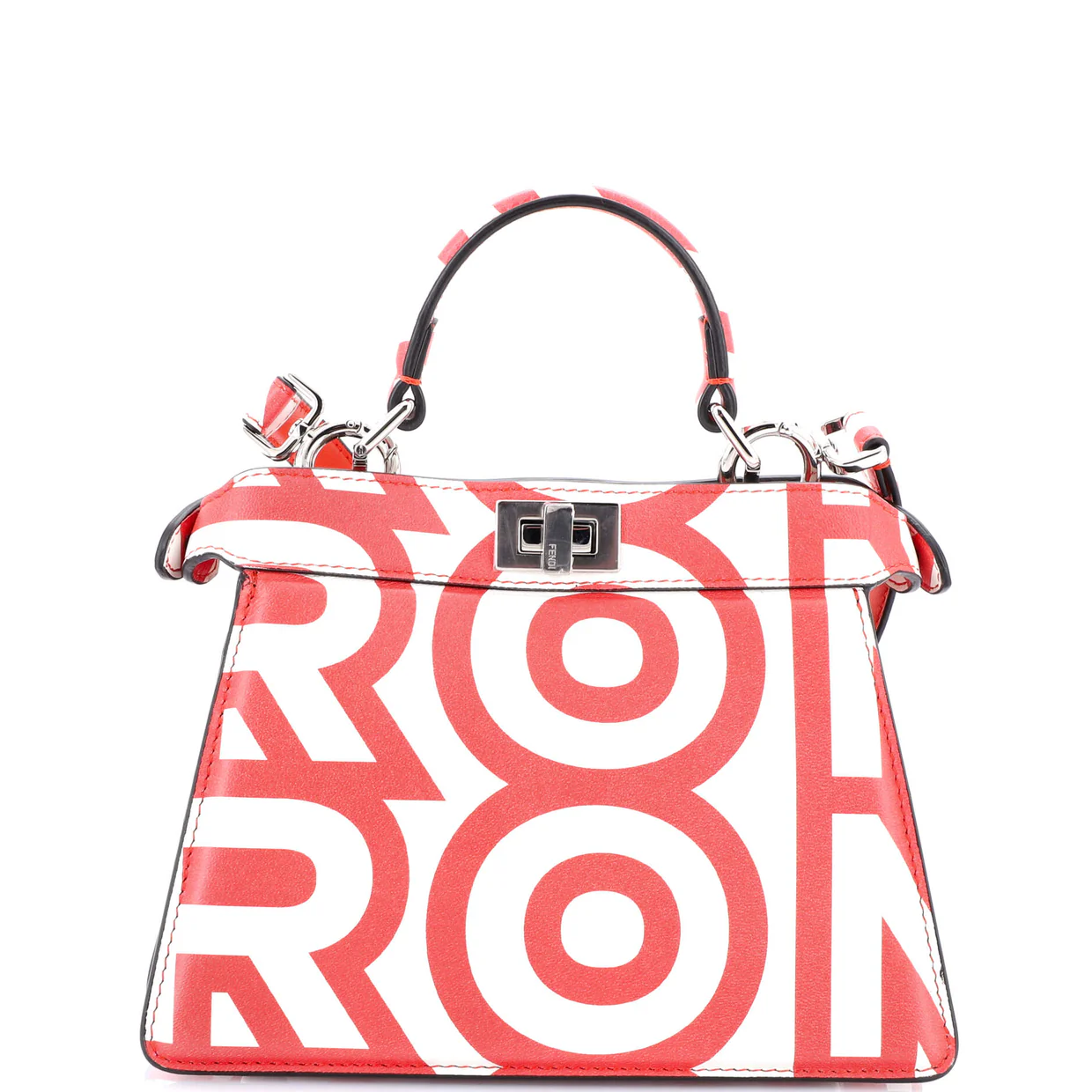 x Marc Jacobs Peekaboo ISeeU Bag Printed Leather Petite - Deep Luxury