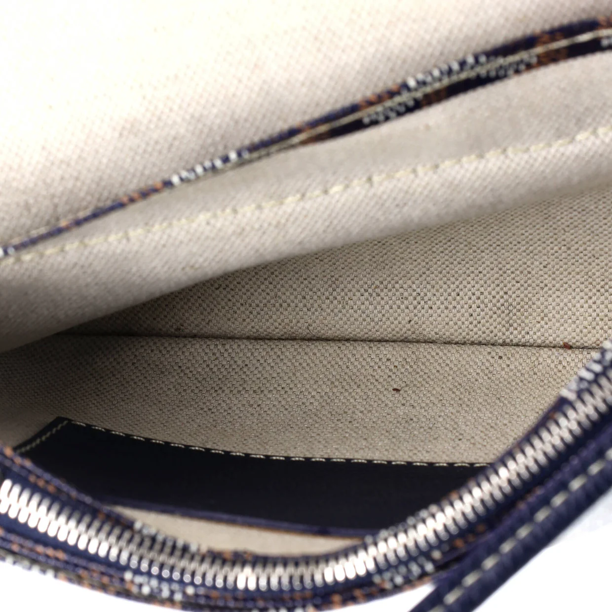 Plumet Clutch Wallet Coated Canvas - Deep Luxury