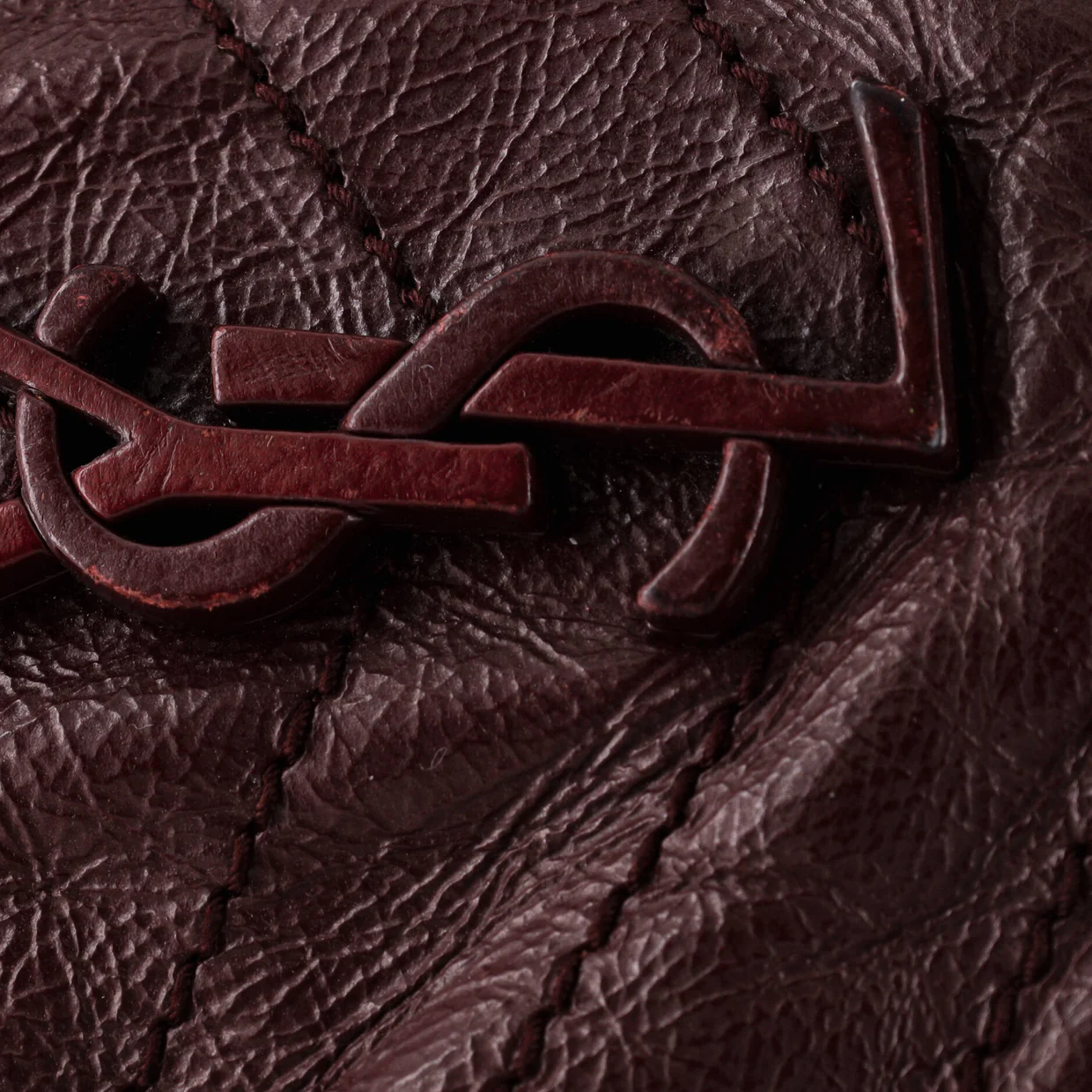 Niki Chain Flap Bag Matelasse Chevron Leather Medium - Deep Luxury