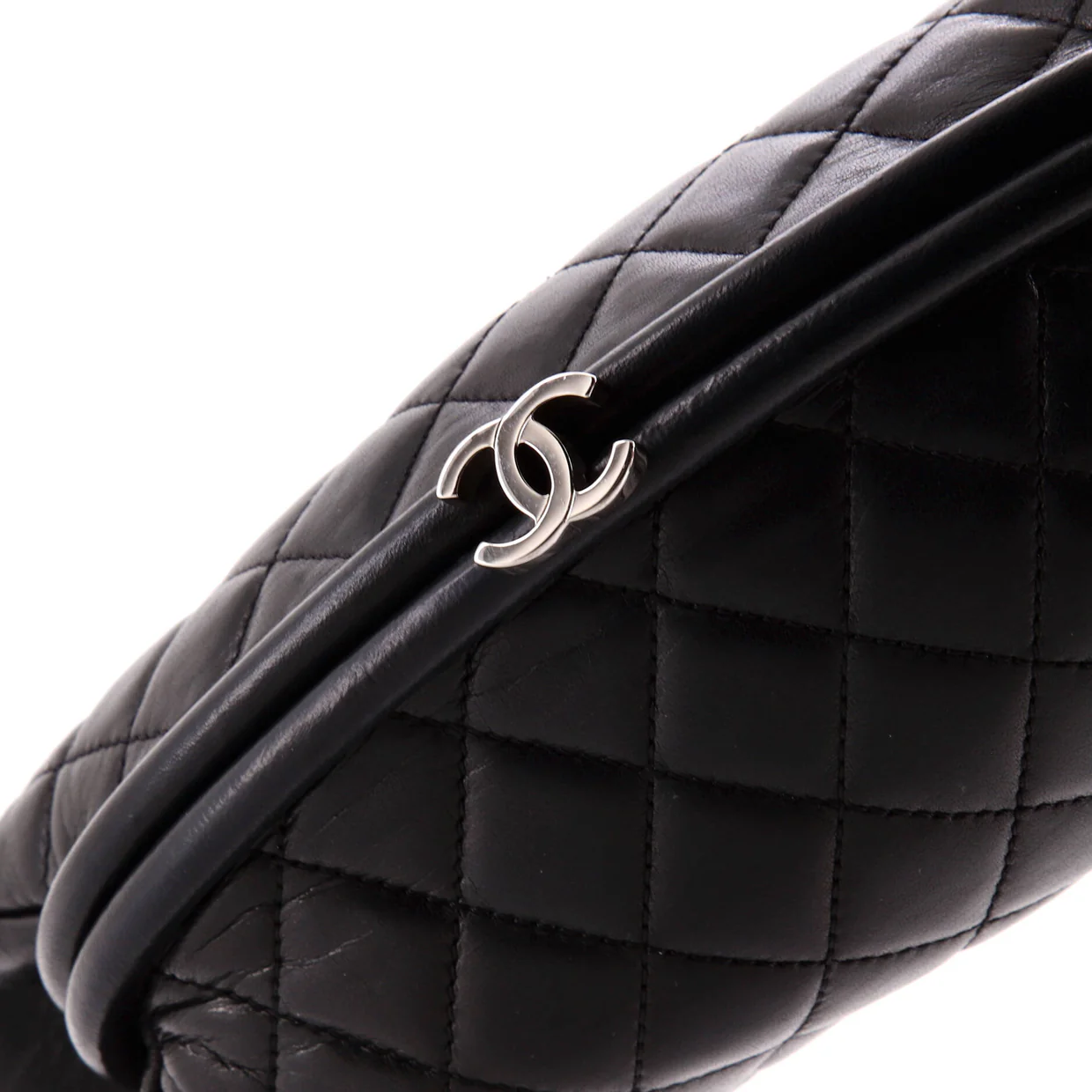 Timeless Clutch Quilted Lambskin - Deep Luxury