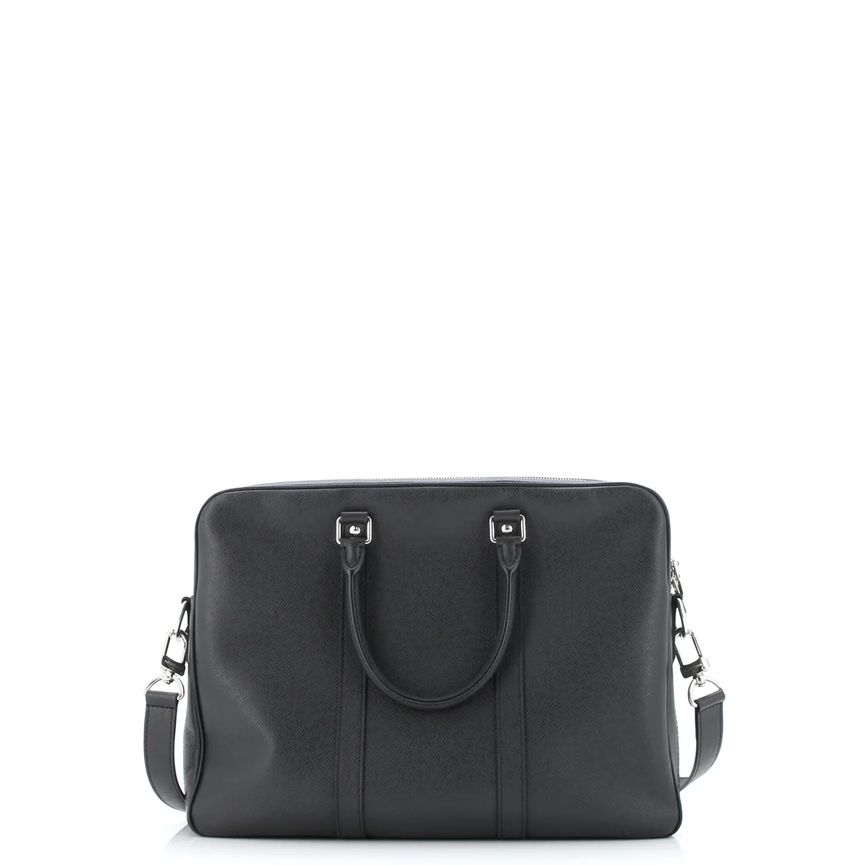 Porte-Documents Voyage Briefcase Taiga Leather PM - Deep Luxury