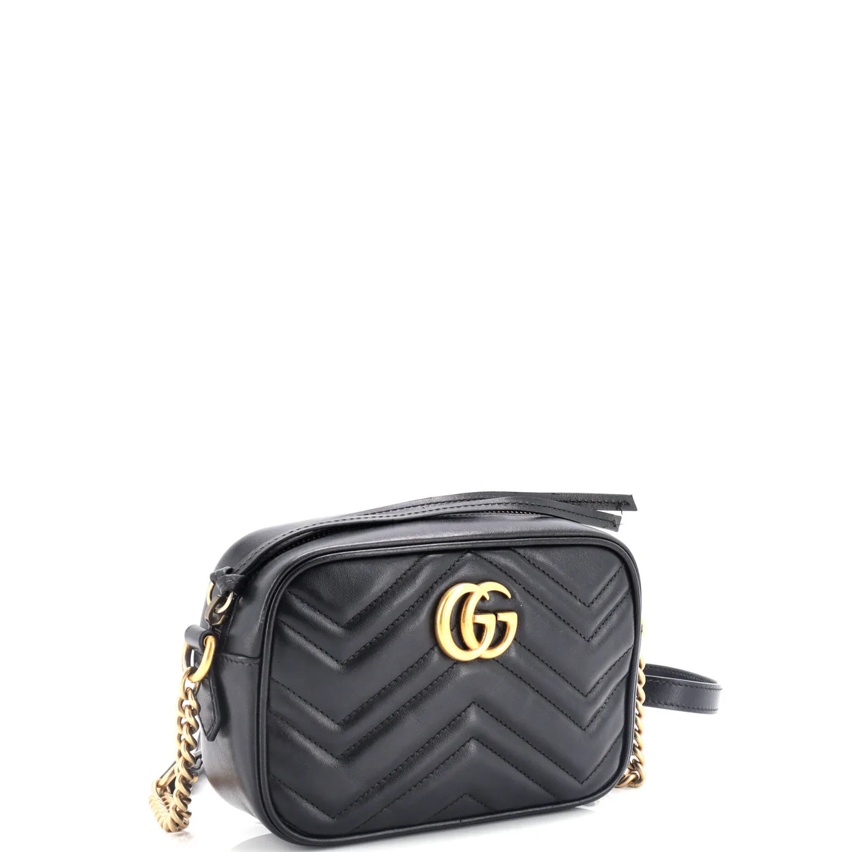 GG Marmont Shoulder Bag Matelasse Leather Mini - Deep Luxury