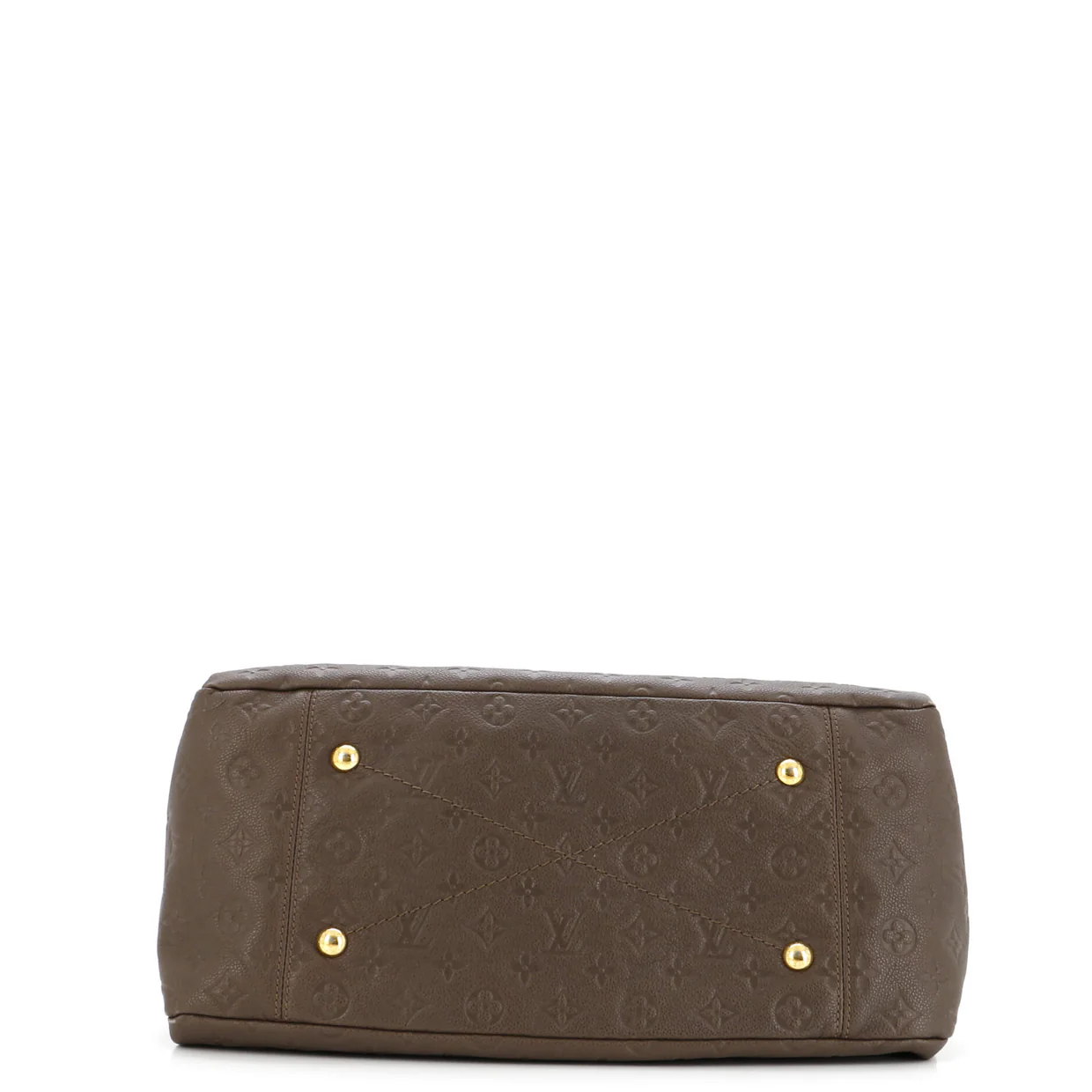 Artsy Handbag Monogram Empreinte Leather MM - Deep Luxury