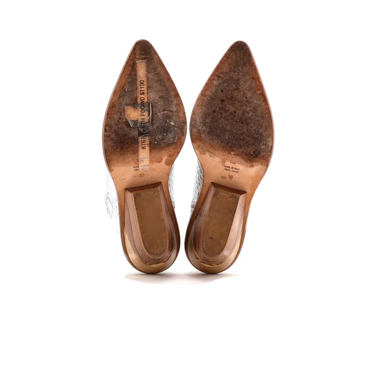 Women's Cutwalk Ankle Boots Crocodile Embossed Leather - Deep Luxury