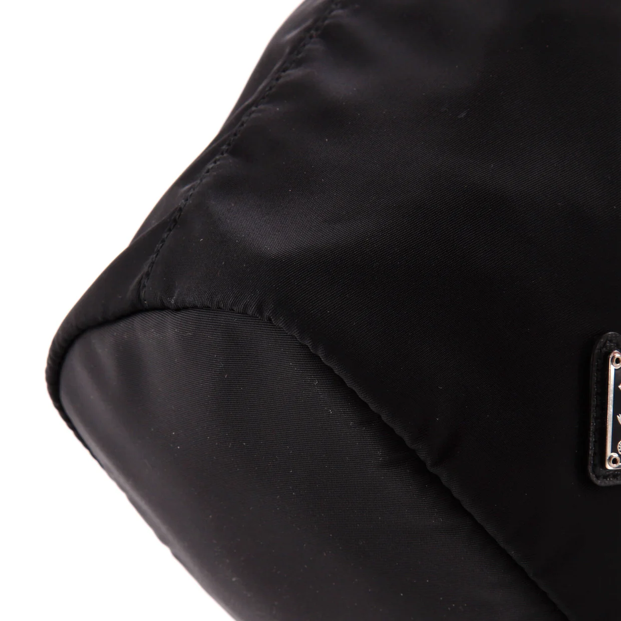 Drawstring Wristlet Bucket Bag Tessuto Small - Deep Luxury