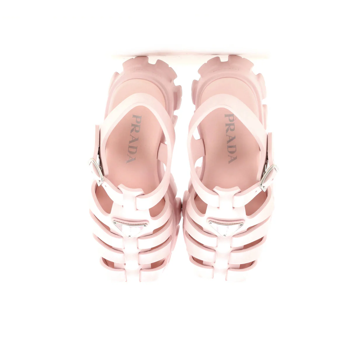 Women's Monolith Cage Platform Sandals Rubber - Deep Luxury
