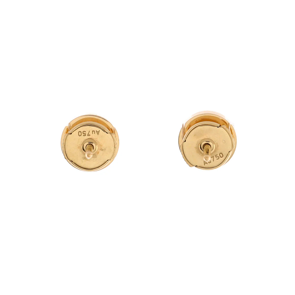 Love Stud Earrings 18K Yellow Gold - Deep Luxury