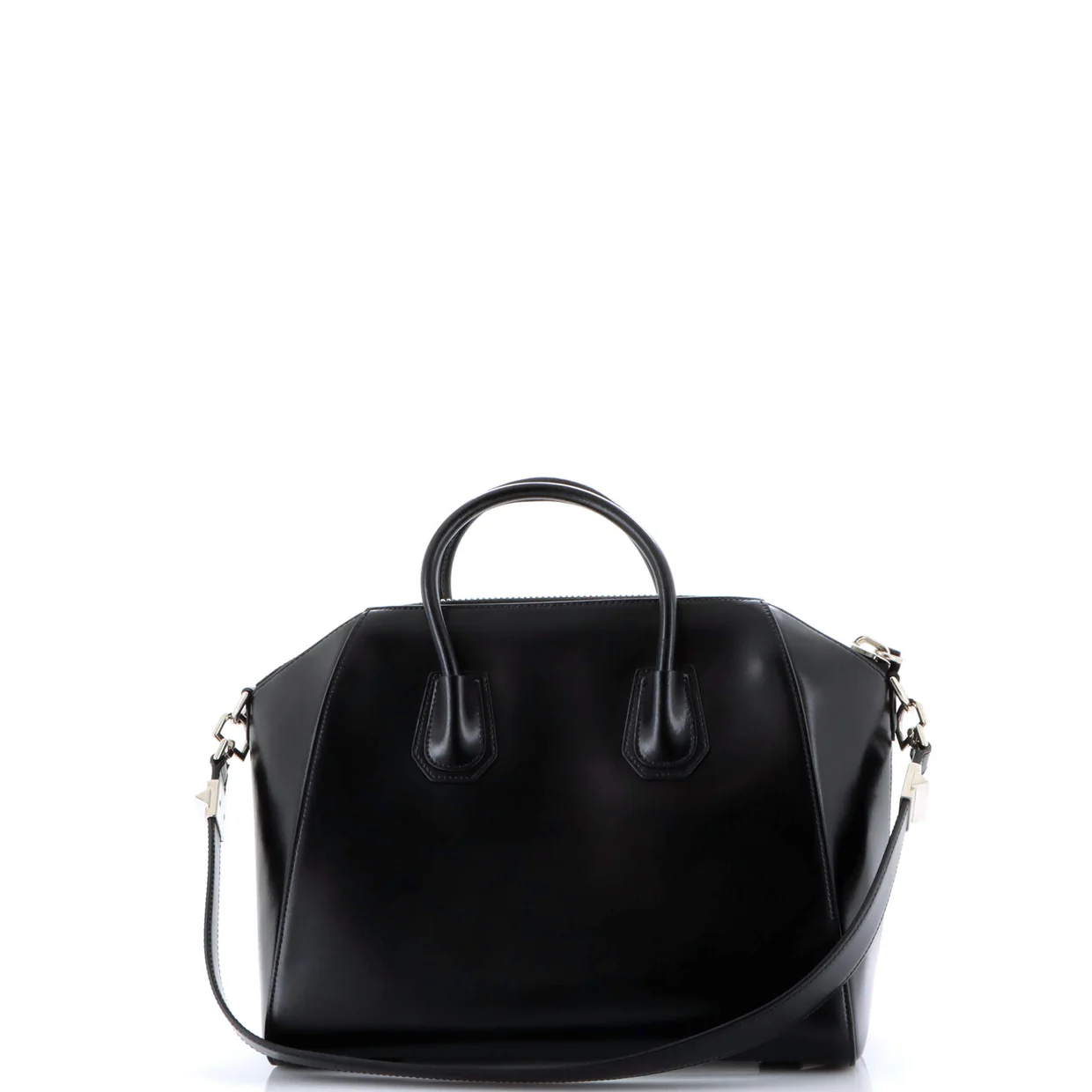 Antigona Bag Glazed Leather Medium - Deep Luxury