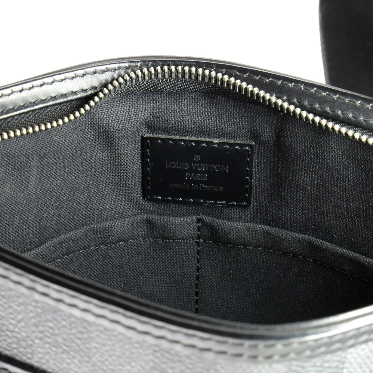 Thomas Handbag Damier Graphite - Deep Luxury