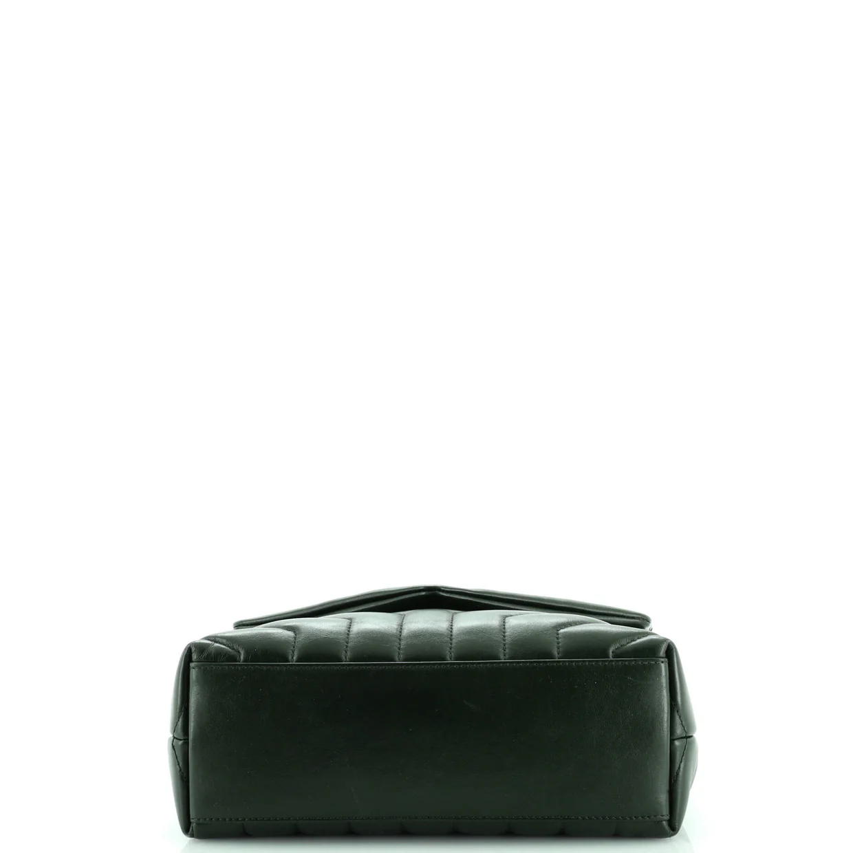 Loulou Shoulder Bag Matelasse Chevron Leather Small - Deep Luxury