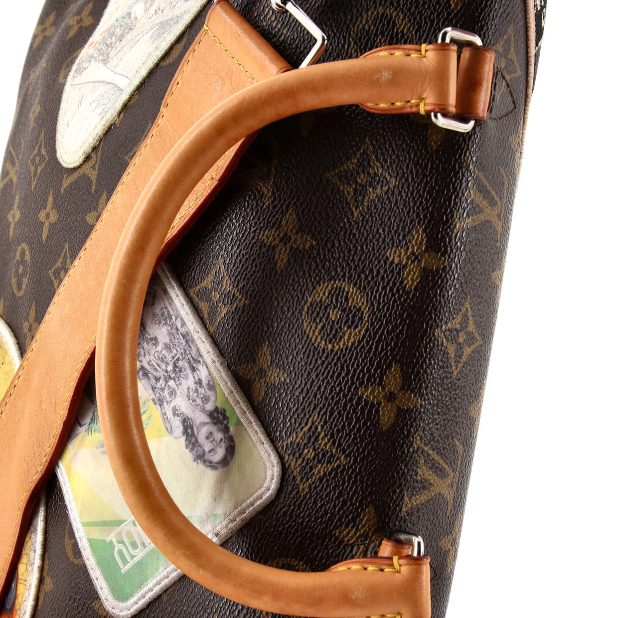 Cindy Sherman Camera Messenger Bag Patch Embellished Monogram Canvas - Deep Luxury