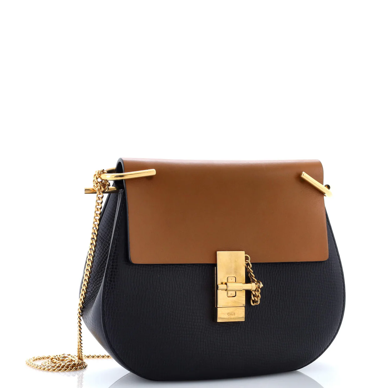 Drew Crossbody Bag Leather Mini - Deep Luxury
