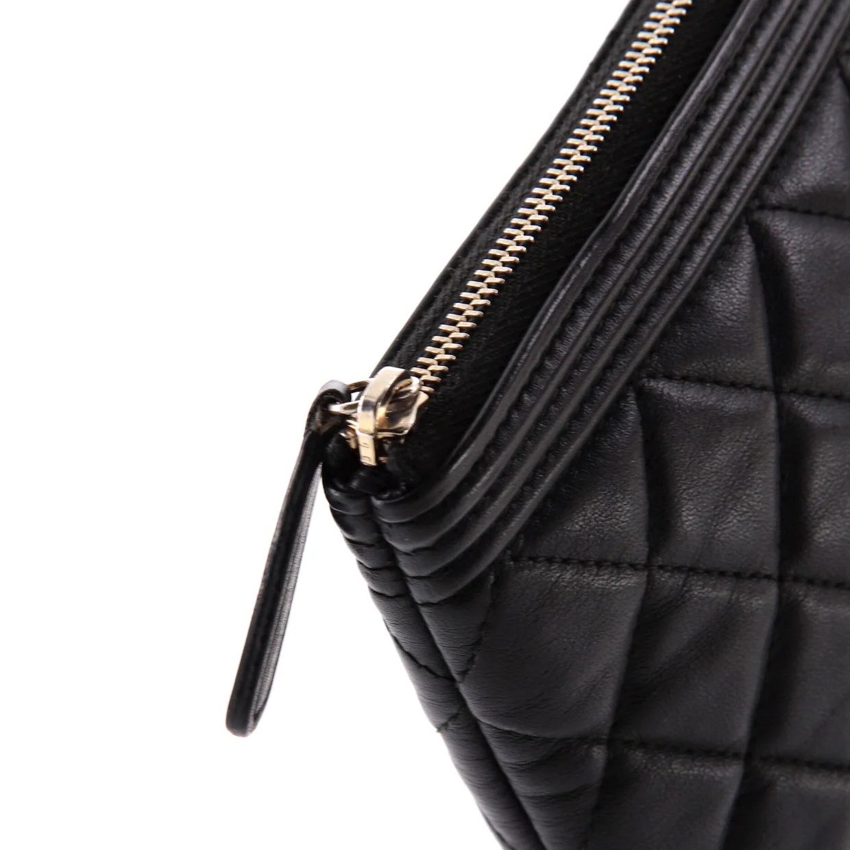 Boy O Case Clutch Quilted Lambskin Medium - Deep Luxury