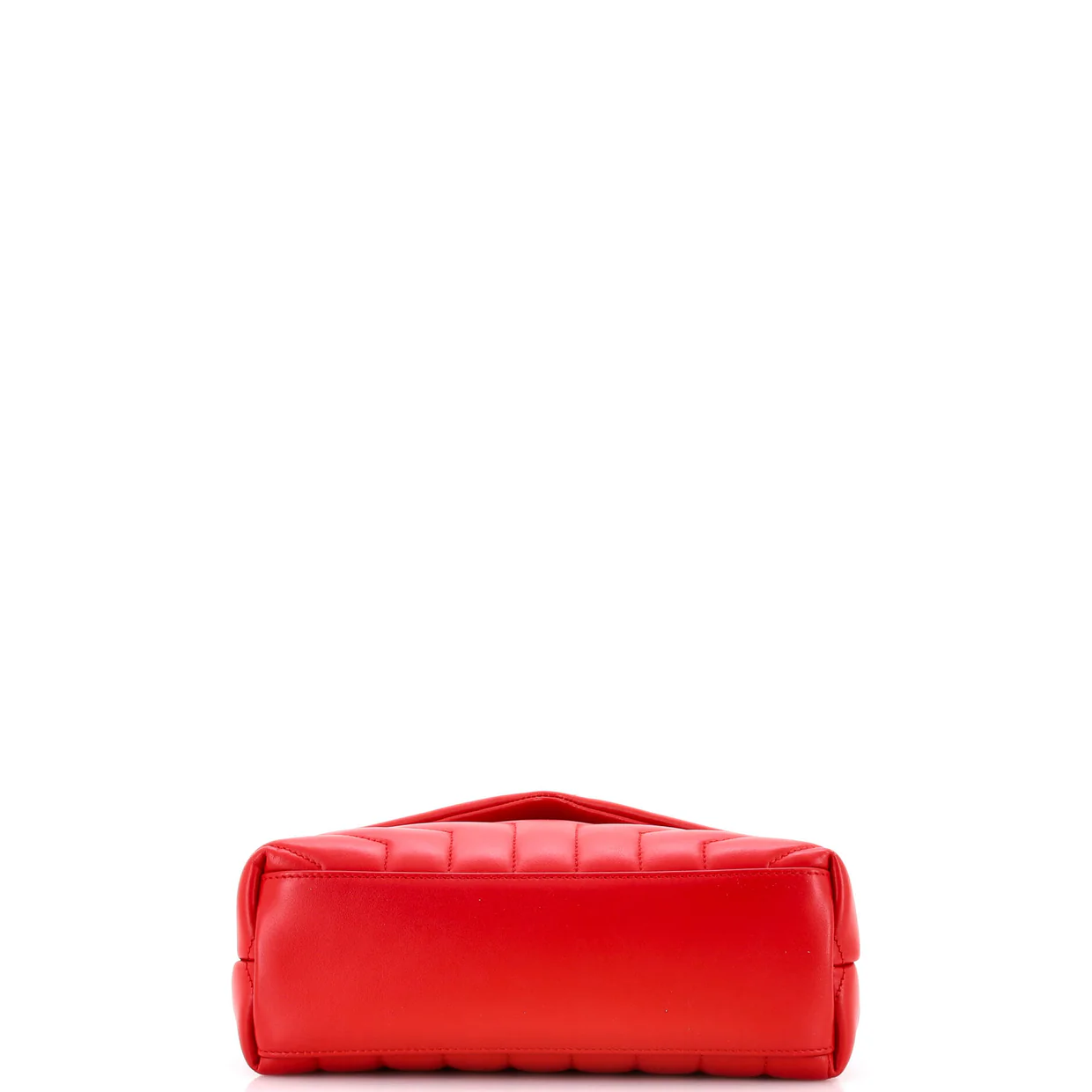 Loulou Shoulder Bag Matelasse Chevron Leather Small - Deep Luxury