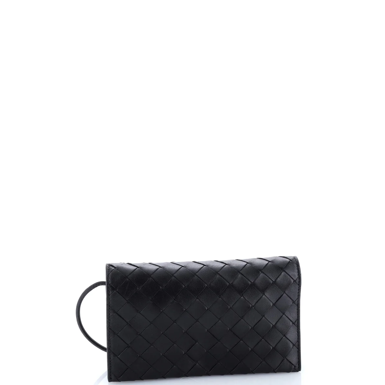 Wallet on Strap Intrecciato Nappa Mini - Deep Luxury