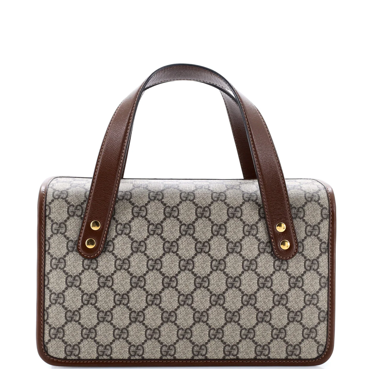 Horsebit 1955 Boston Bag GG Coated Canvas Small - Deep Luxury