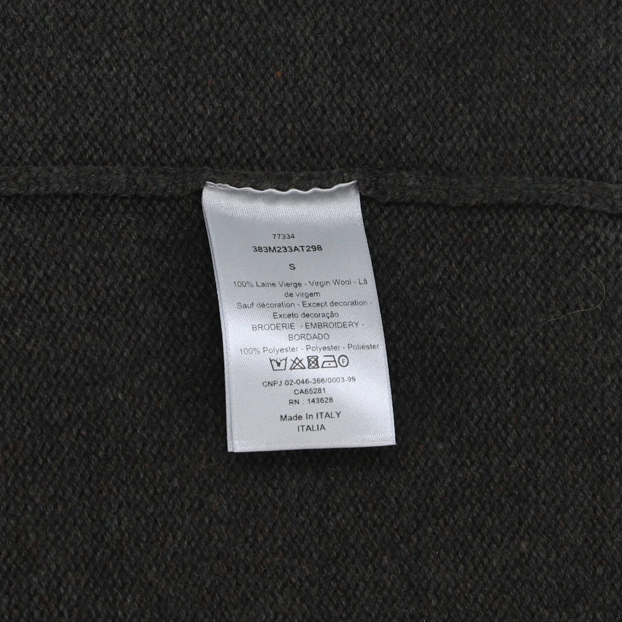 Men's Atelier V-Neck Cardigan Wool - Deep Luxury