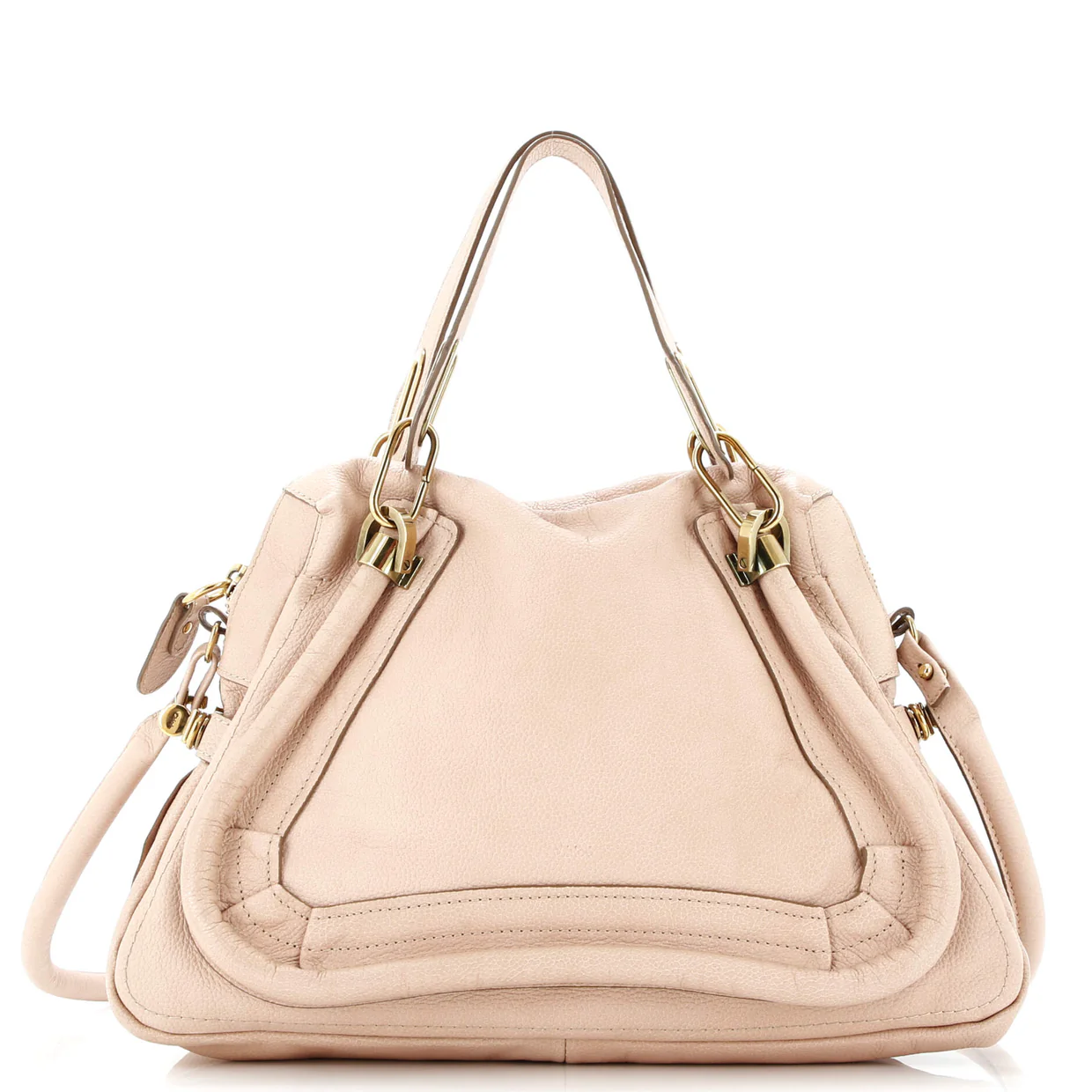 Paraty Top Handle Bag Leather Medium - Deep Luxury