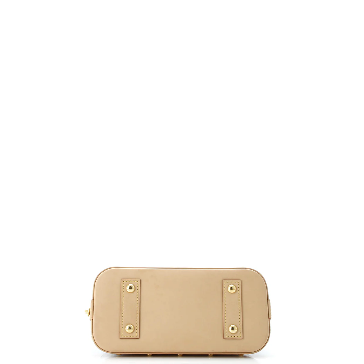 Alma Charm Chain Handbag Monogram Vernis BB - Deep Luxury