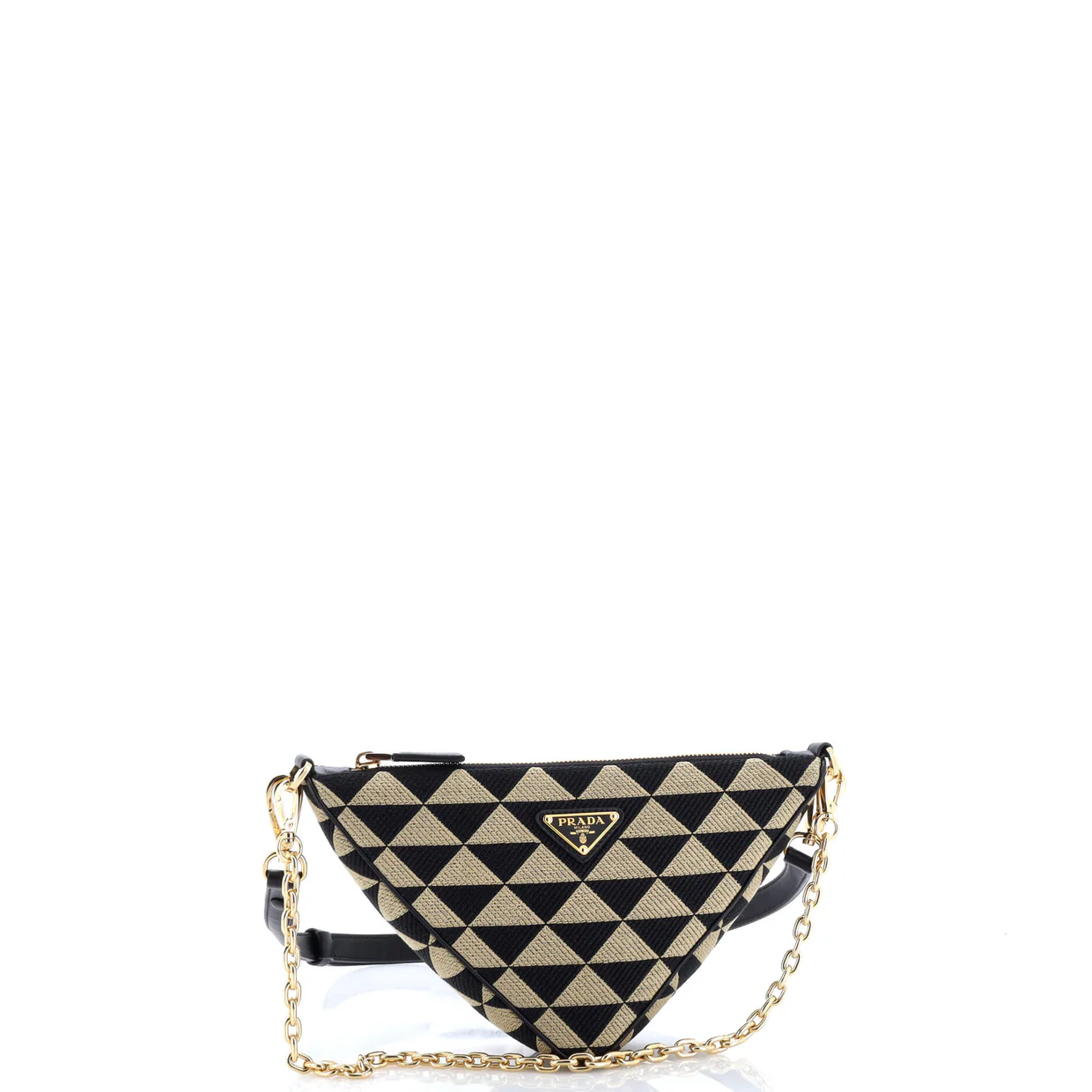 Symbole Triangle Bag Jacquard Mini - Deep Luxury