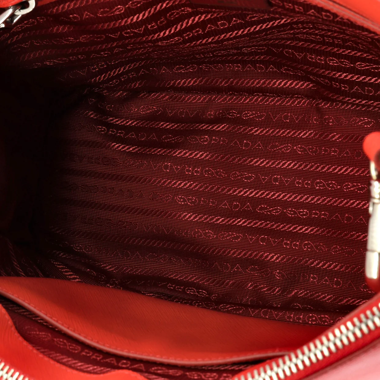 Galleria Double Zip Tote Saffiano Leather Small - Deep Luxury