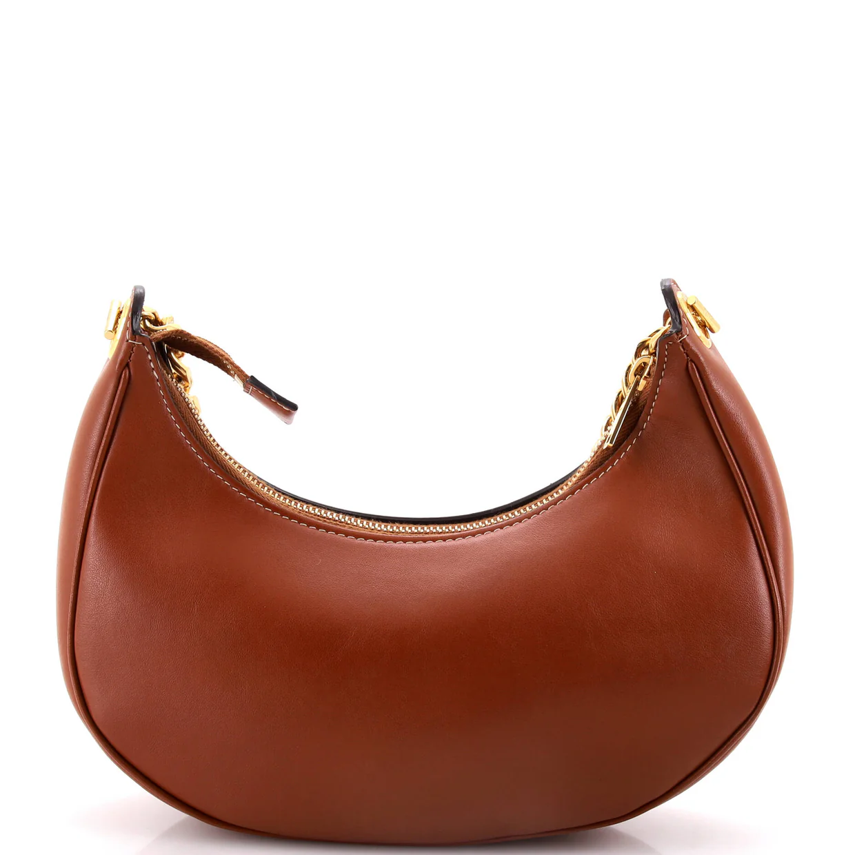Ava Chain Bag Leather Medium - Deep Luxury