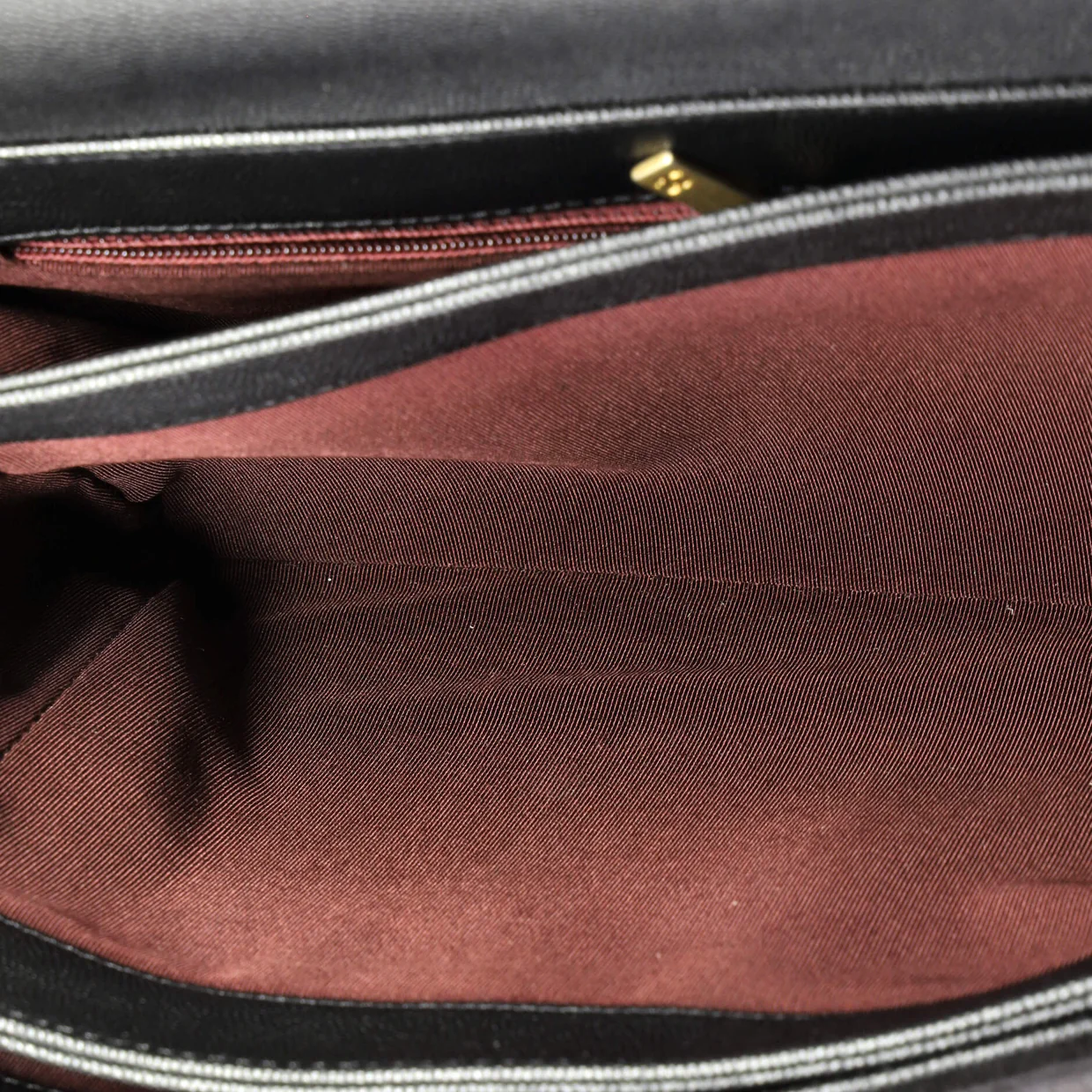 Lady Coco Flap Bag Quilted Caviar and Suede Medium - Deep Luxury