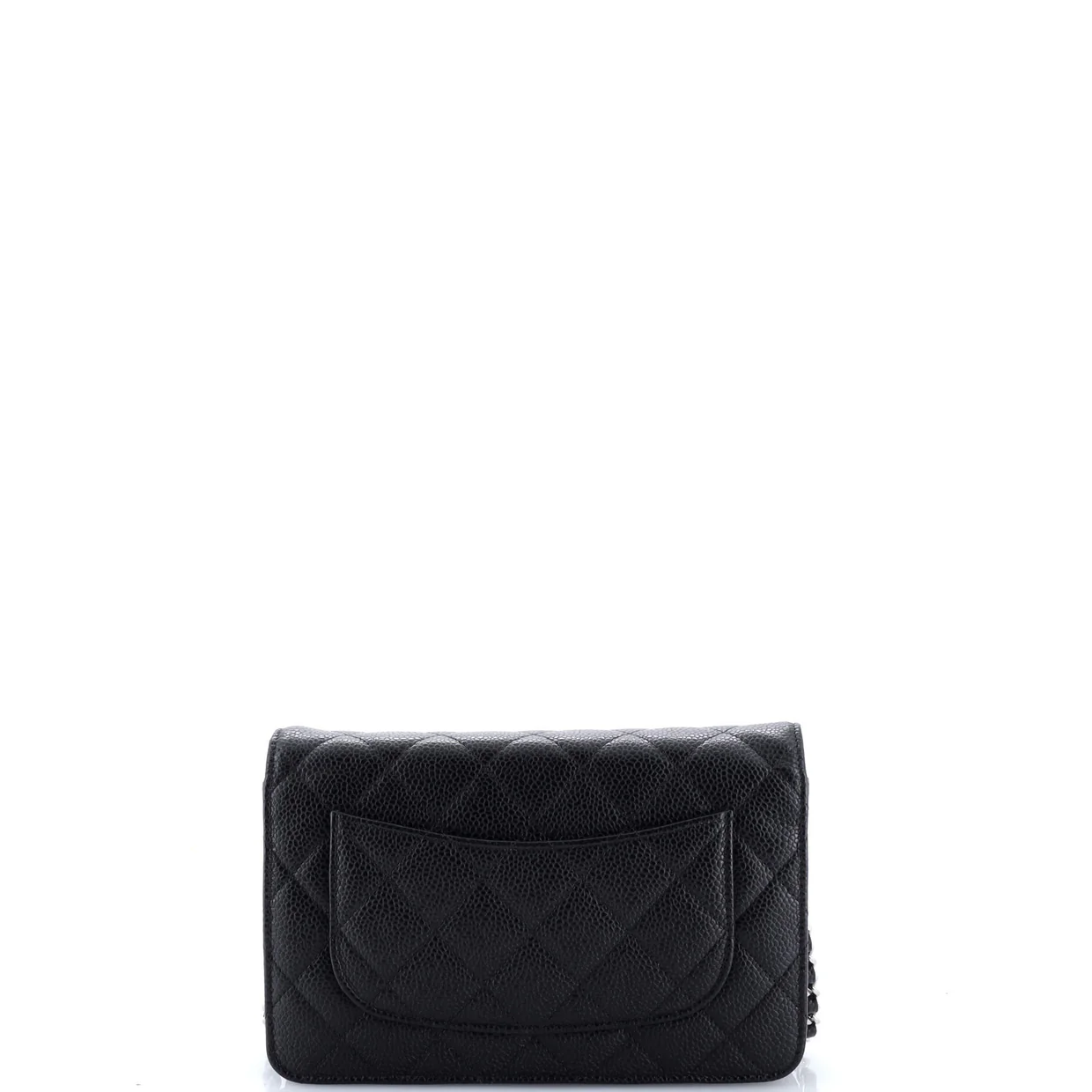 Wallet on Chain Quilted Caviar - Deep Luxury
