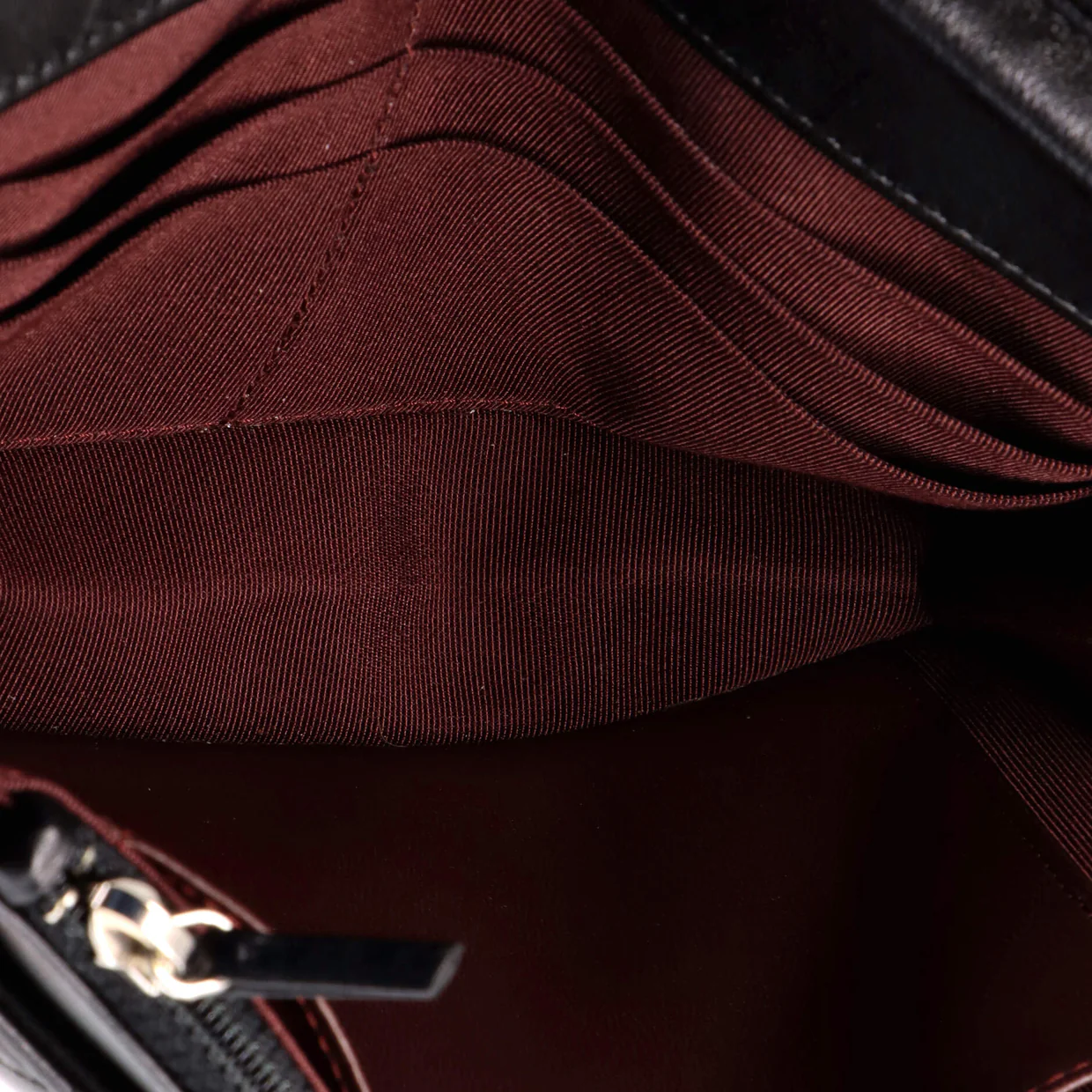 Wallet on Chain Quilted Lambskin - Deep Luxury