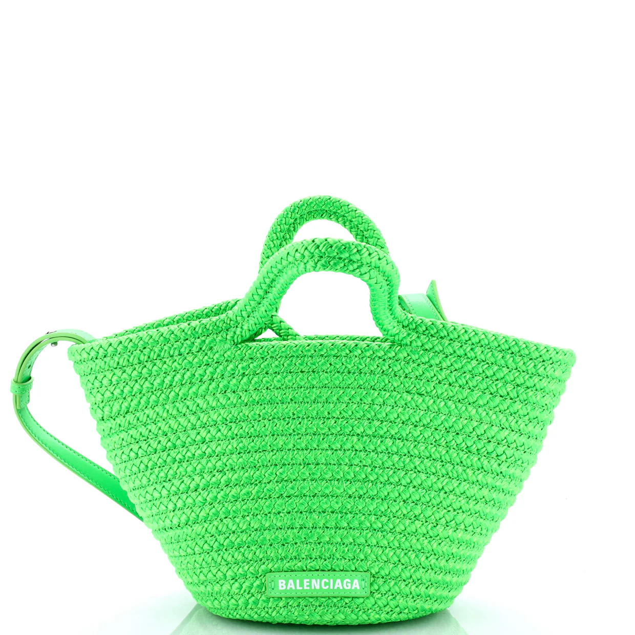 Ibiza Basket Tote Nylon Cord Small - Deep Luxury