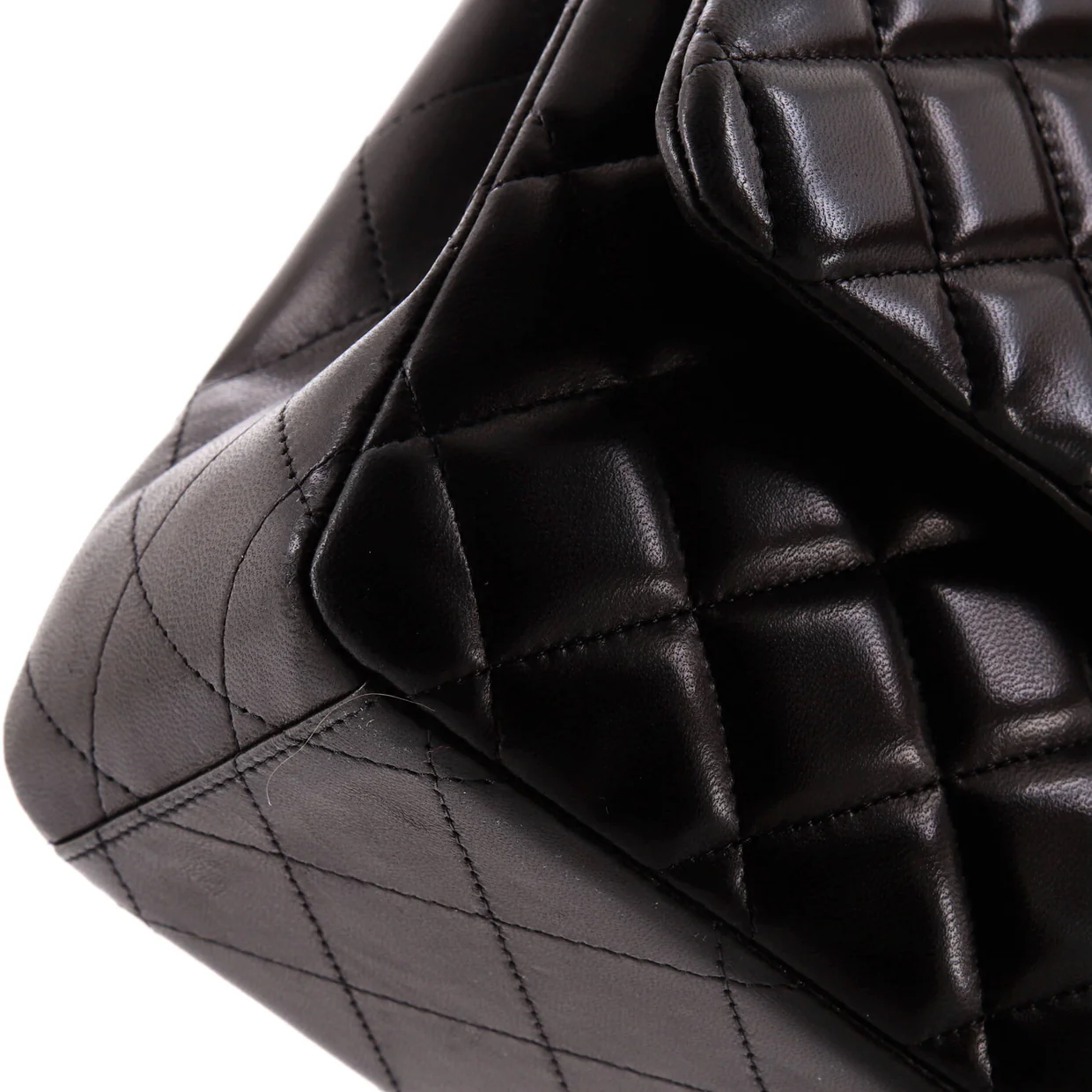 Classic Double Flap Bag Quilted Lambskin Maxi - Deep Luxury