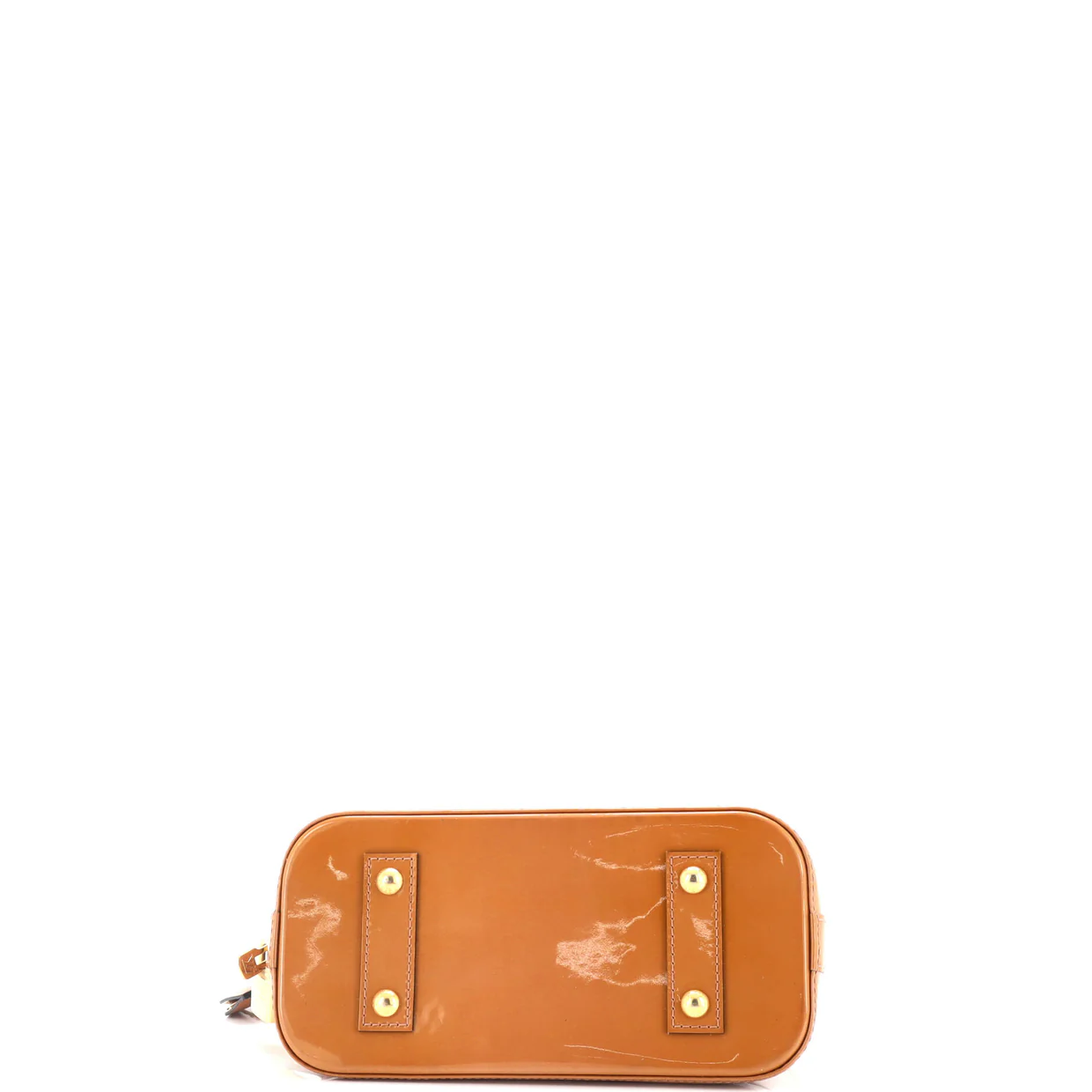 Alma Handbag Monogram Vernis BB - Deep Luxury