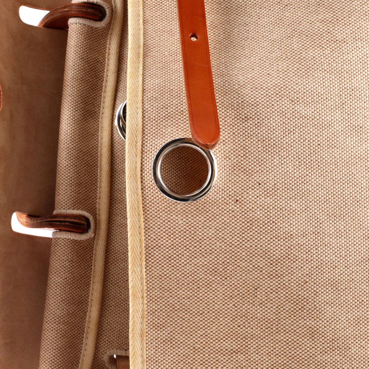 Herbag Toile and Leather MM - Deep Luxury
