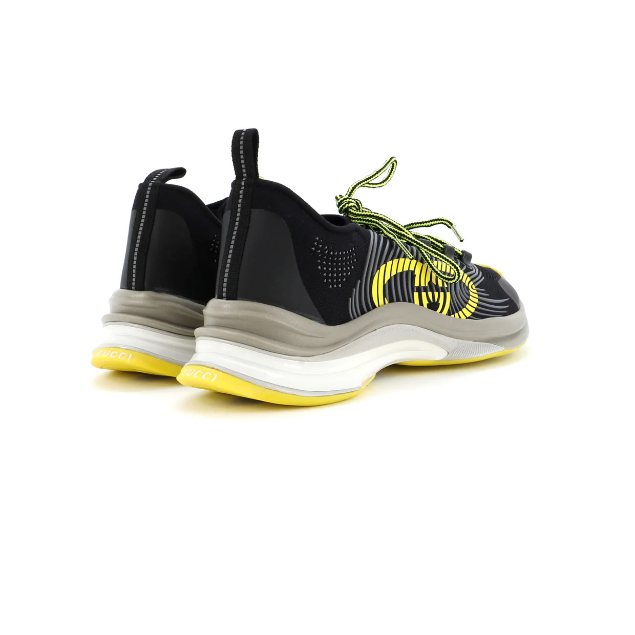 Men's Run Sneakers Embroidered Technical Fabric - Deep Luxury