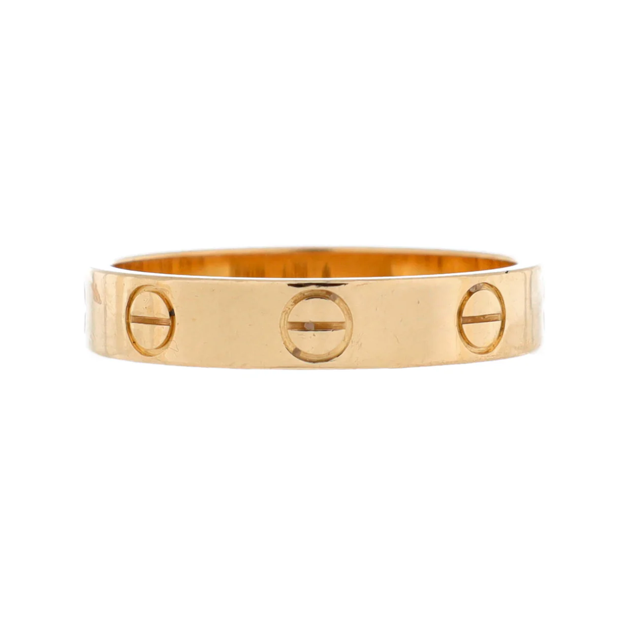 Love Wedding Band Ring 18K Yellow Gold - Deep Luxury