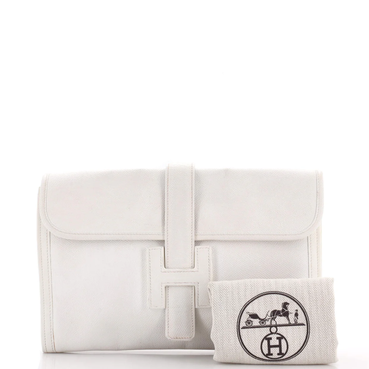 Jige Clutch Epsom PM - Deep Luxury